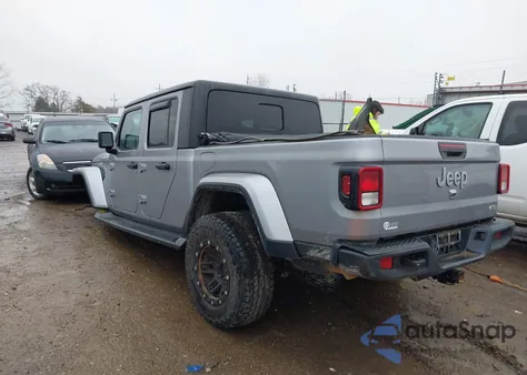 2020 Jeep Gladiator Overland 4X4 из США, поврежденный, VIN 1C6HJTFG7LL137825